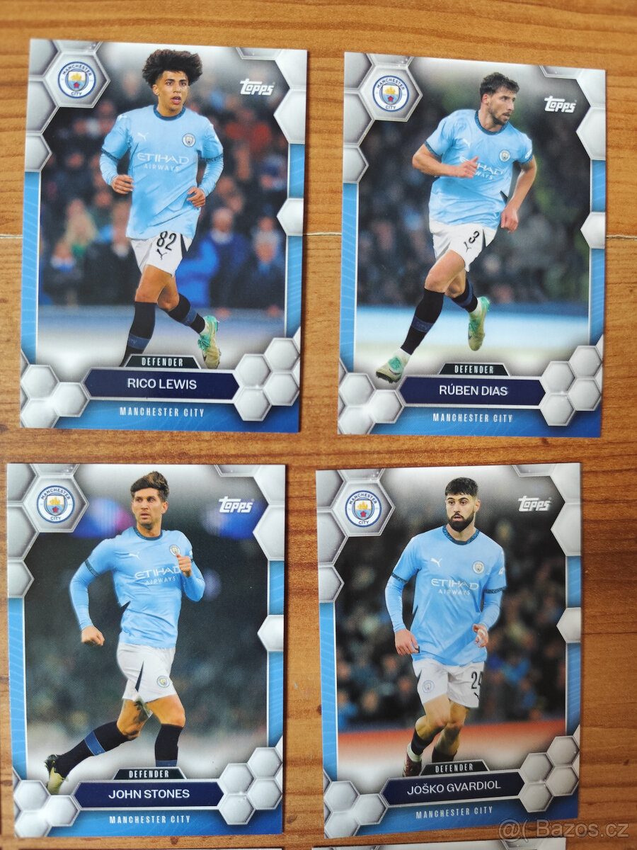 Fotbalové kartičky - Manchester City - 3