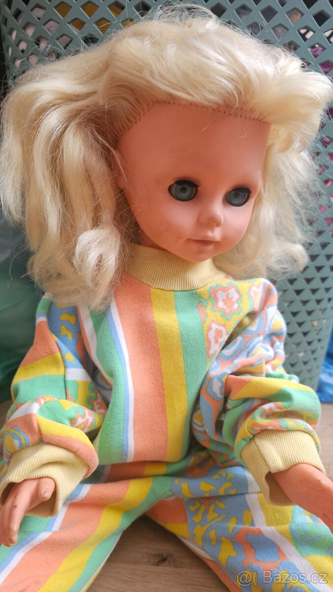 Retro panenka 80.léta 60 cm - 3
