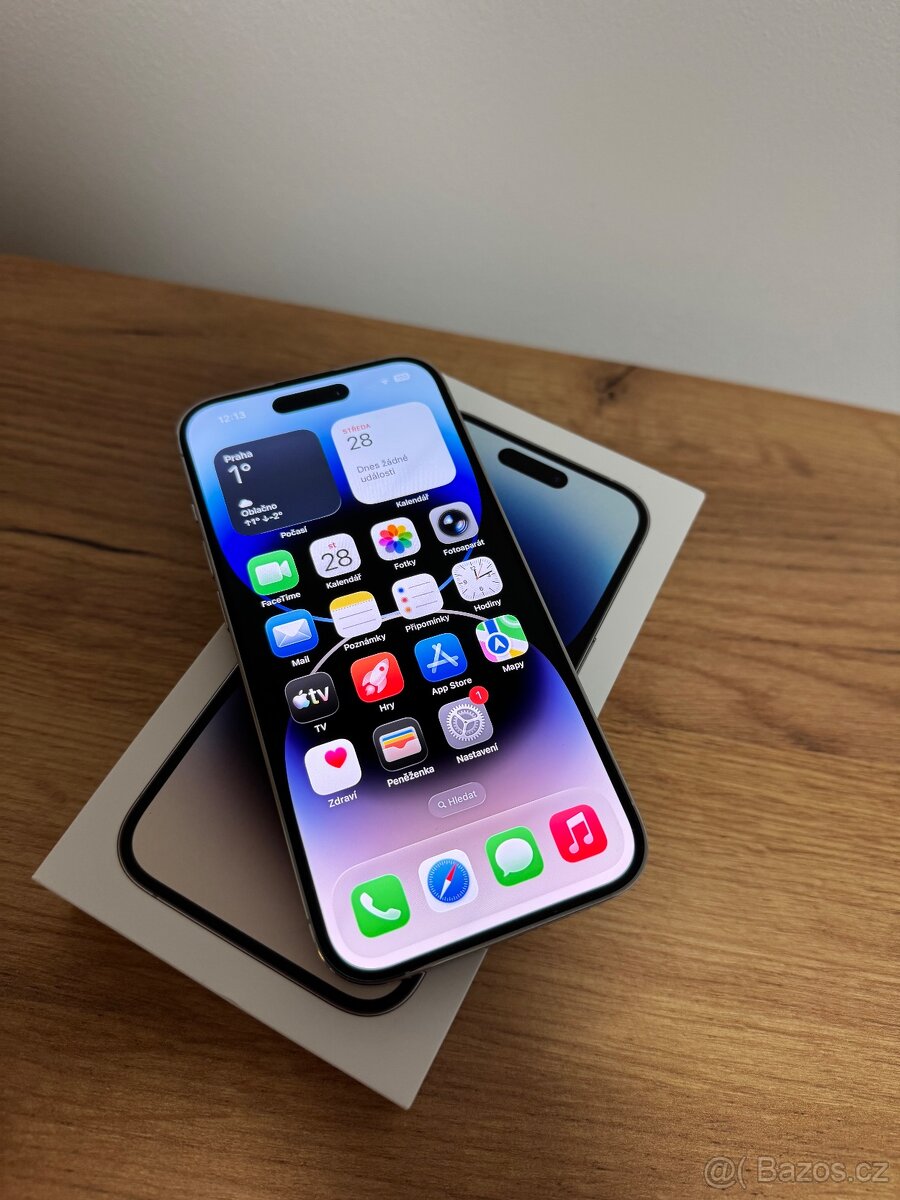 iPhone 14 Pro 128GB Stříbrná - 3