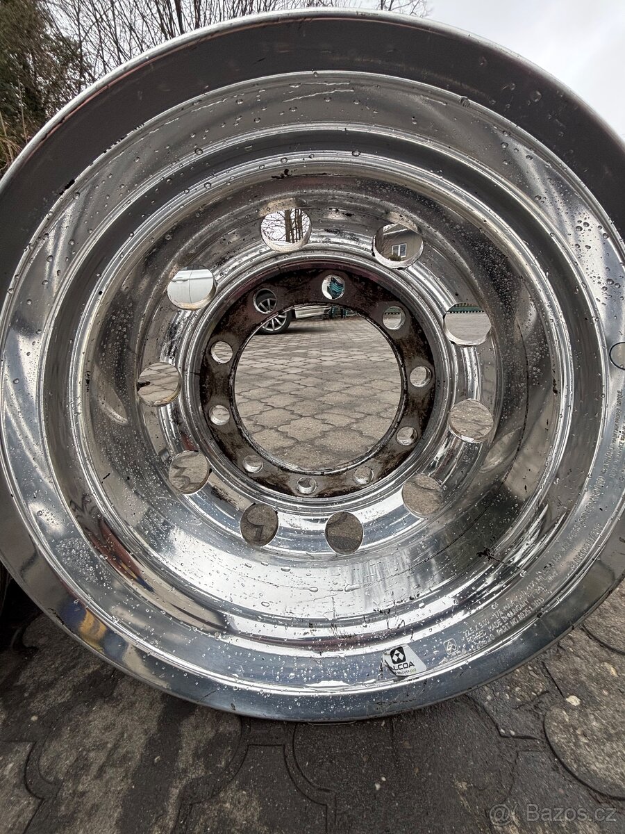 4 disky Alcoa 22.5x9 ET 176 - 3