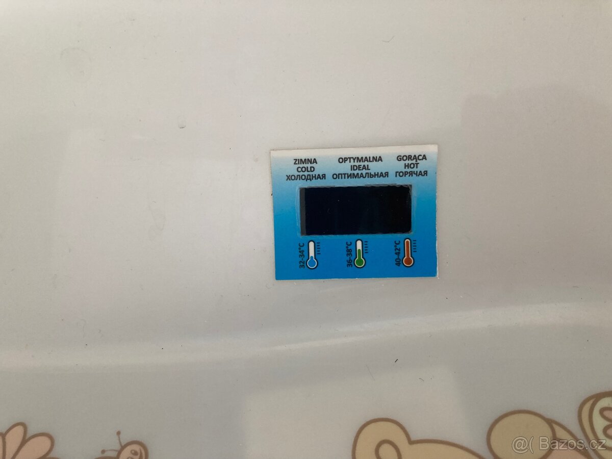 Vanička s ukazatelem teploty + přebalovací podložka - 3