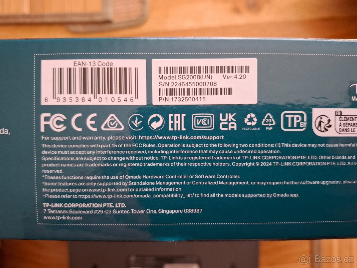 Switch TP-link SG2008 (Omada) - 3