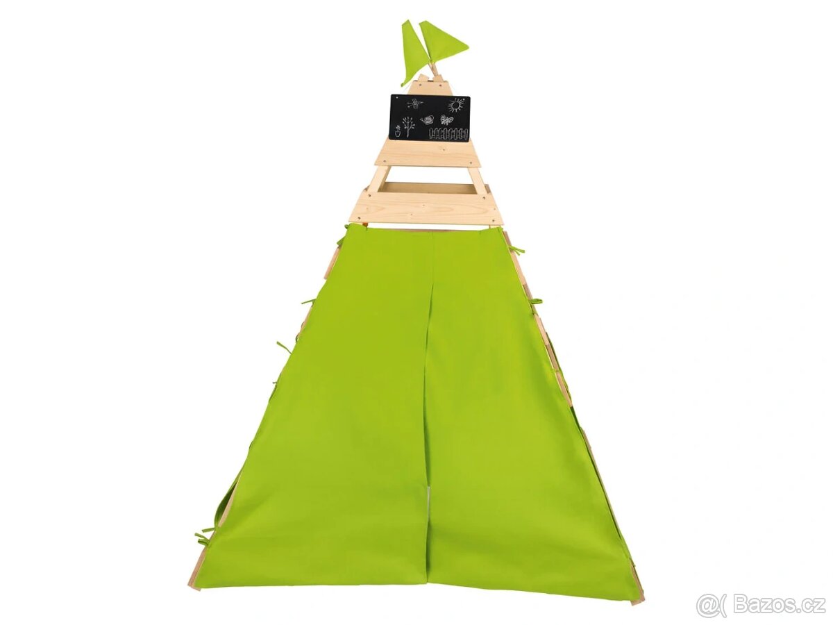 Dětské dřevěné teepee - 3