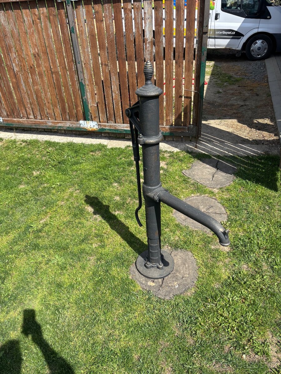 Ruční pumpa na vodu,litinová pumpa - 3