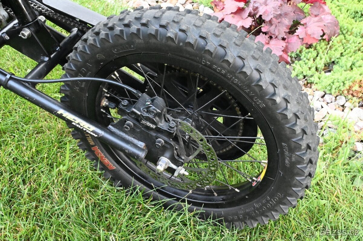 elektrická motorka Kuberg Cross Hero 3KW, LI-ION baterie