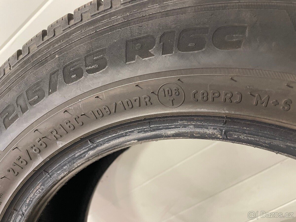 Pirelli Carier Winter TS570P 215/65 R16C 4Ks zimní pneu - 3