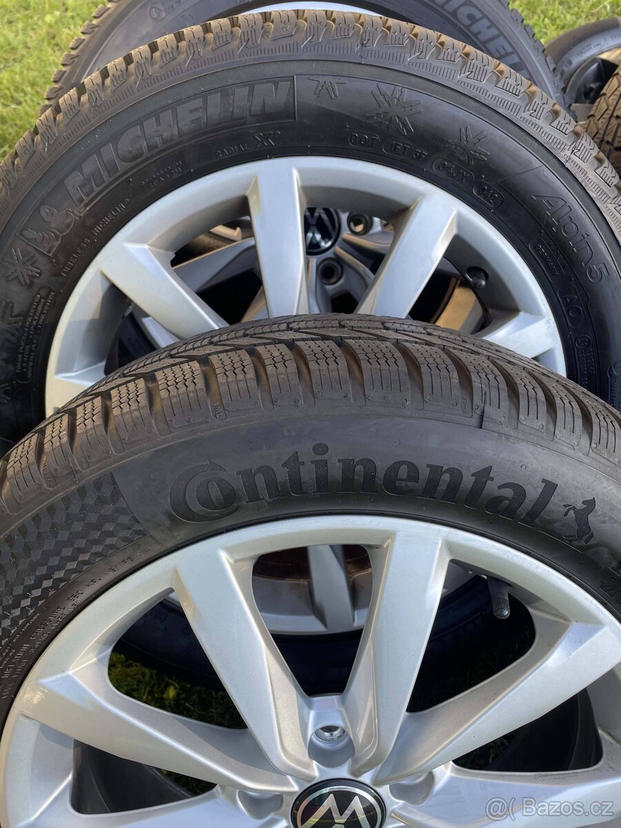 Orig. Alu disky 5x112 DIJOM NANUQ HELIOS skoda VW SEAT - 3