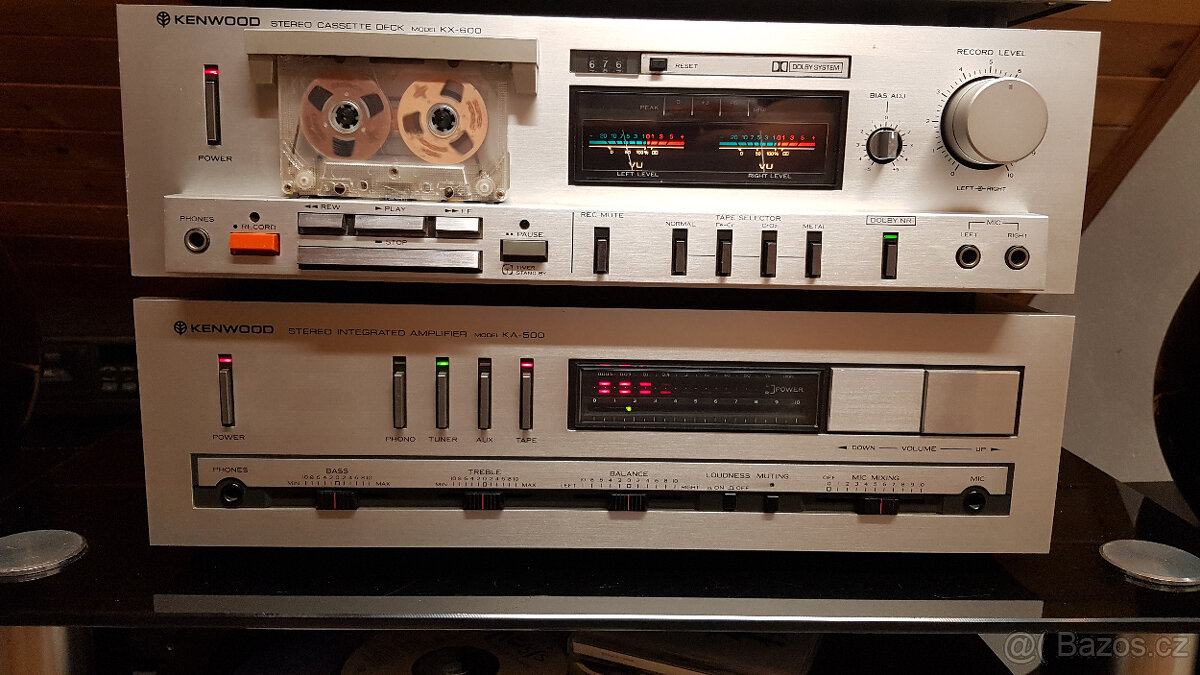 Kenwood hifi sestava KA-500,KX-600,KT-500 - 3