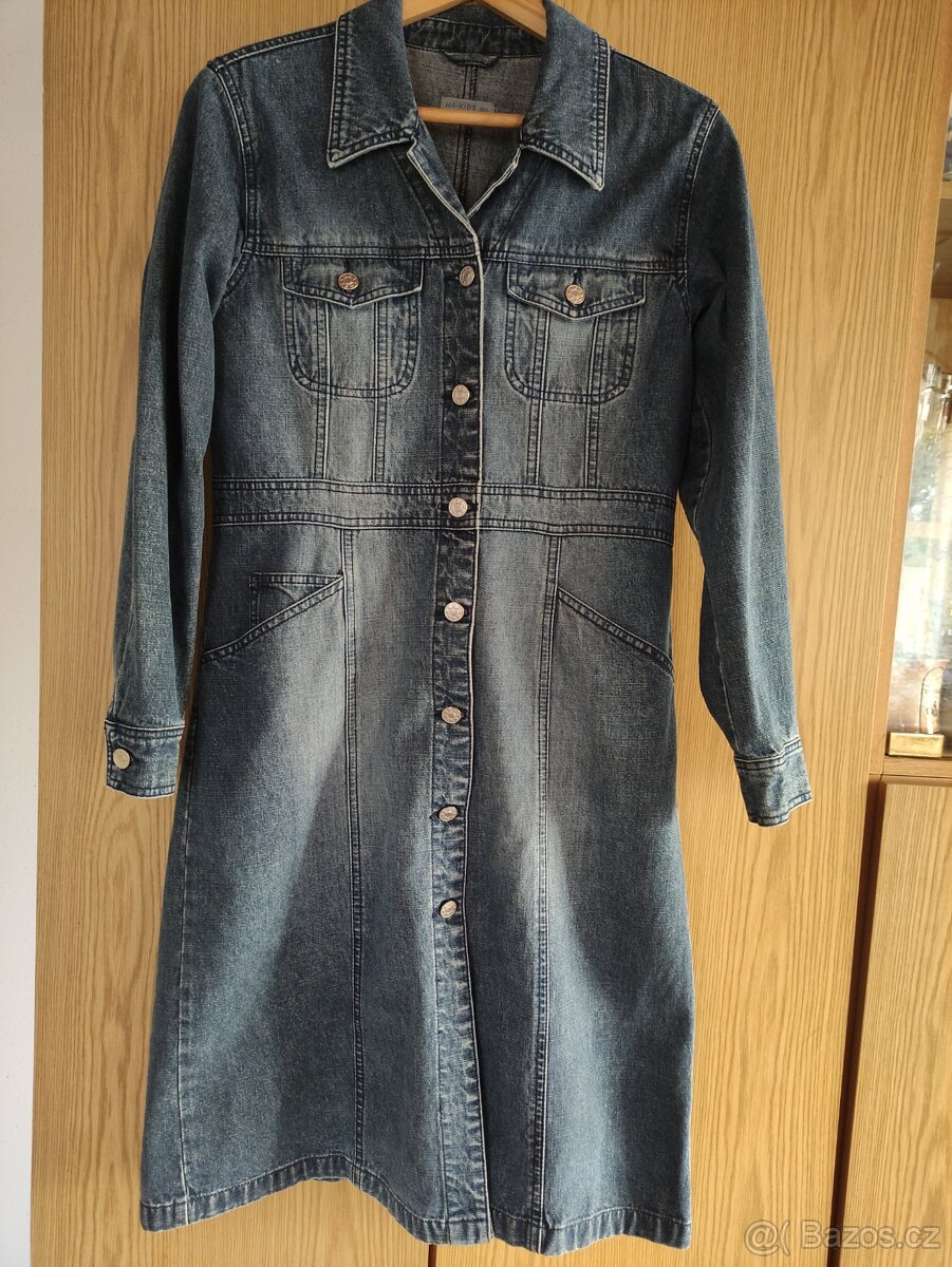 Riflové šaty vel. 38 (vel. M), Zn. H4 - 3