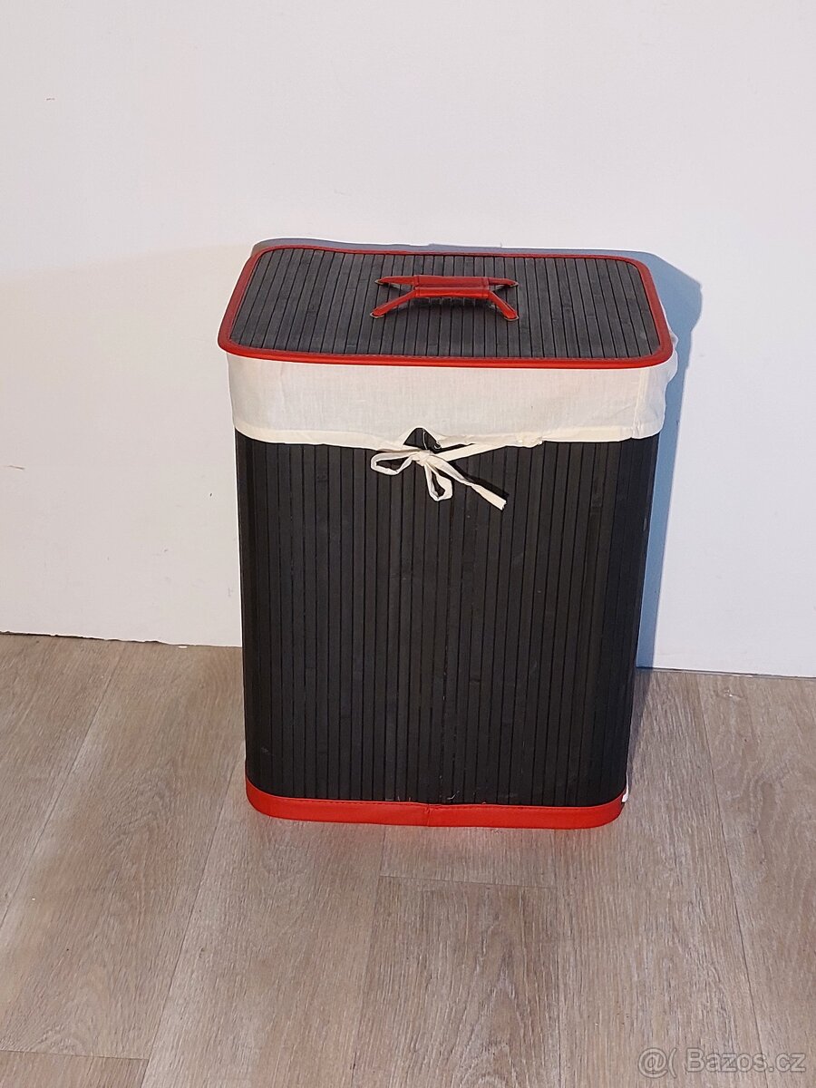 Nový černý koš na prádlo - 3