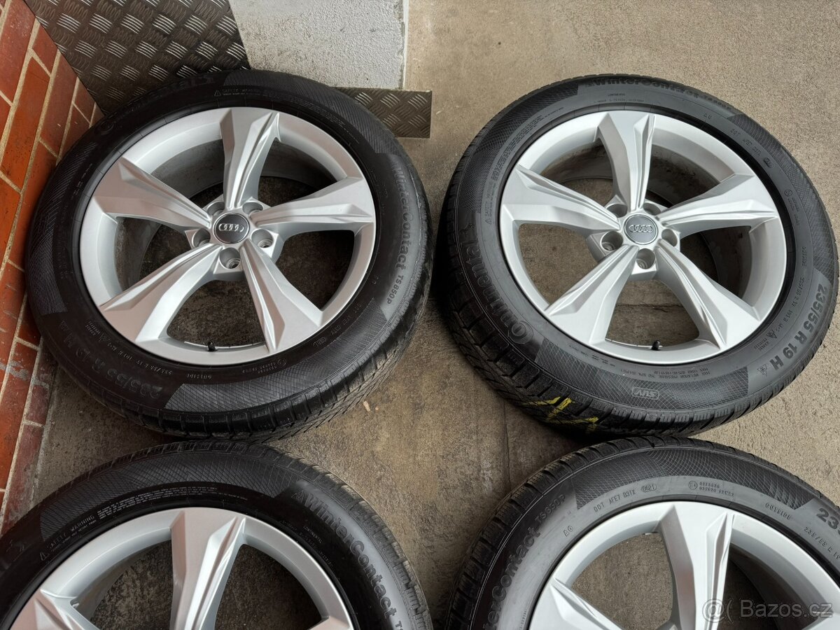 Alu 19" 5x112 AUDI Q5 , zimní pneu, TOP - 3