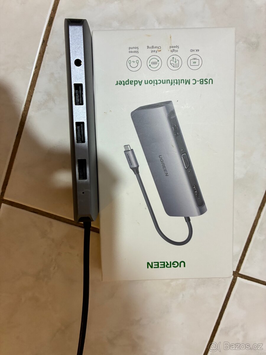 UGREEN USB-C Hub 4K HDMI LAN PD 100W - 3