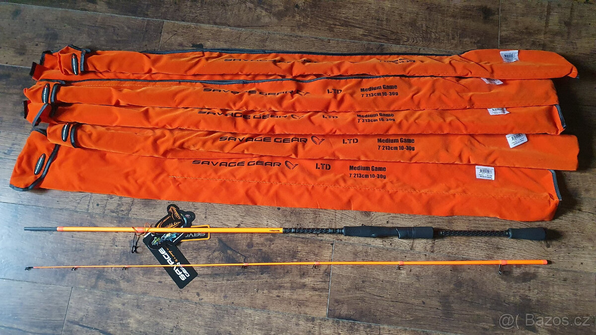 Vláčecí prut Savage Gear Orange LTD Medium Game - 3