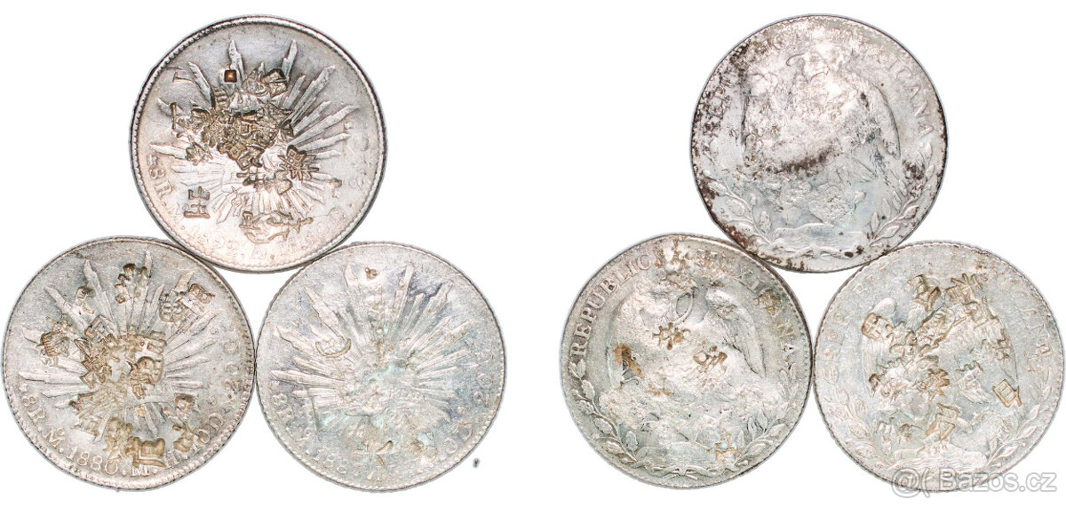 Predám staré mince - Mexiko - 3