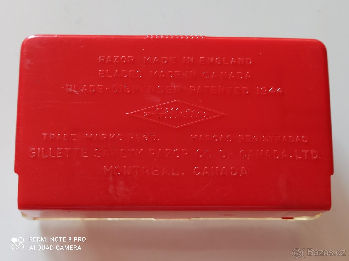 holicí strojek Gillette Rocket s krabičkou - 3