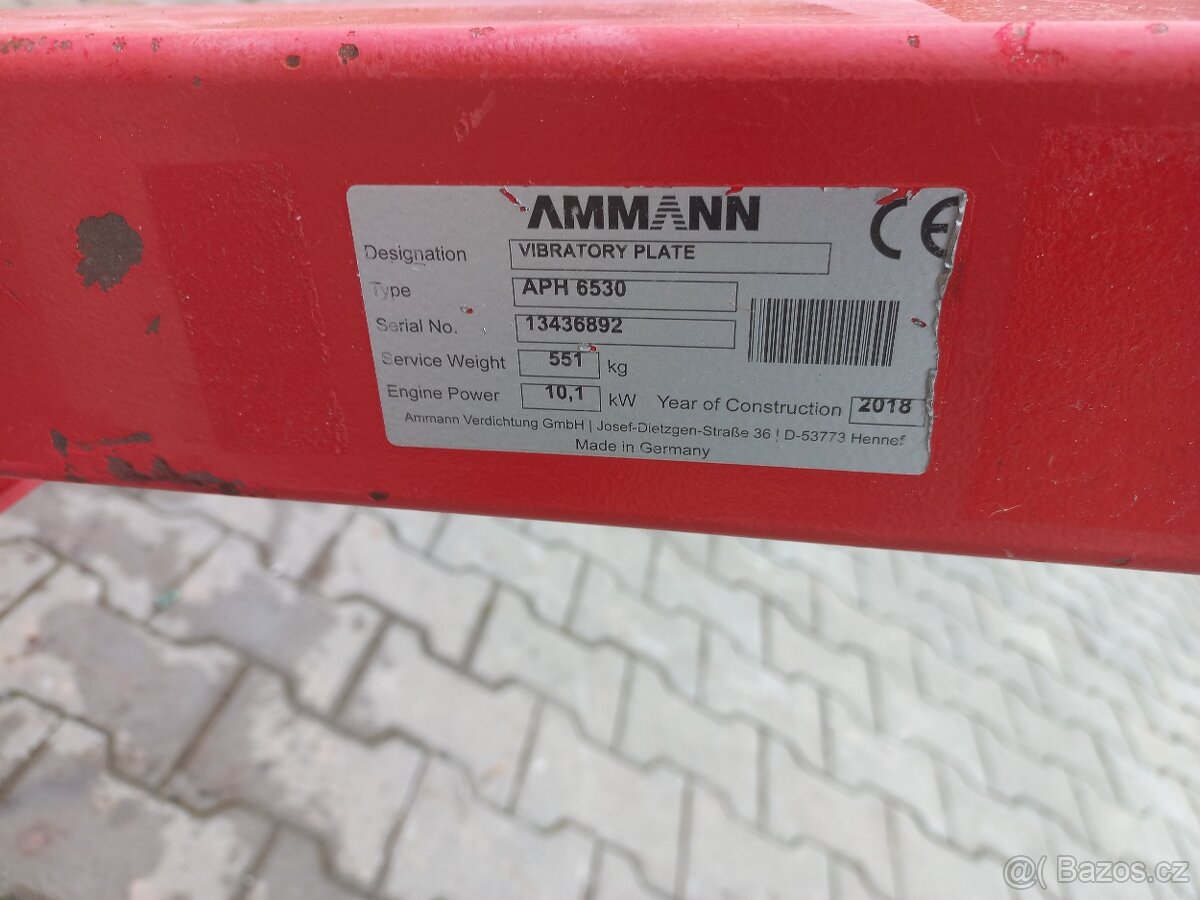 Vibrační deska Ammann APH 6530 - 3