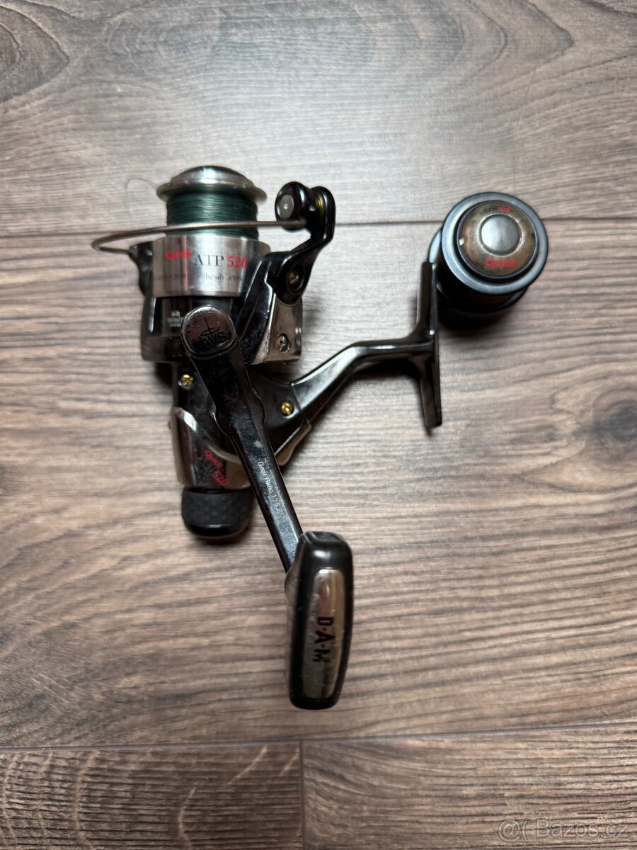 Naviják DAM Quick 520 + cívky - 3