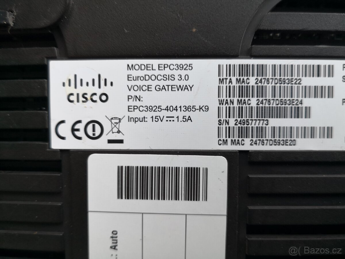 UPC kabelový modem - 3