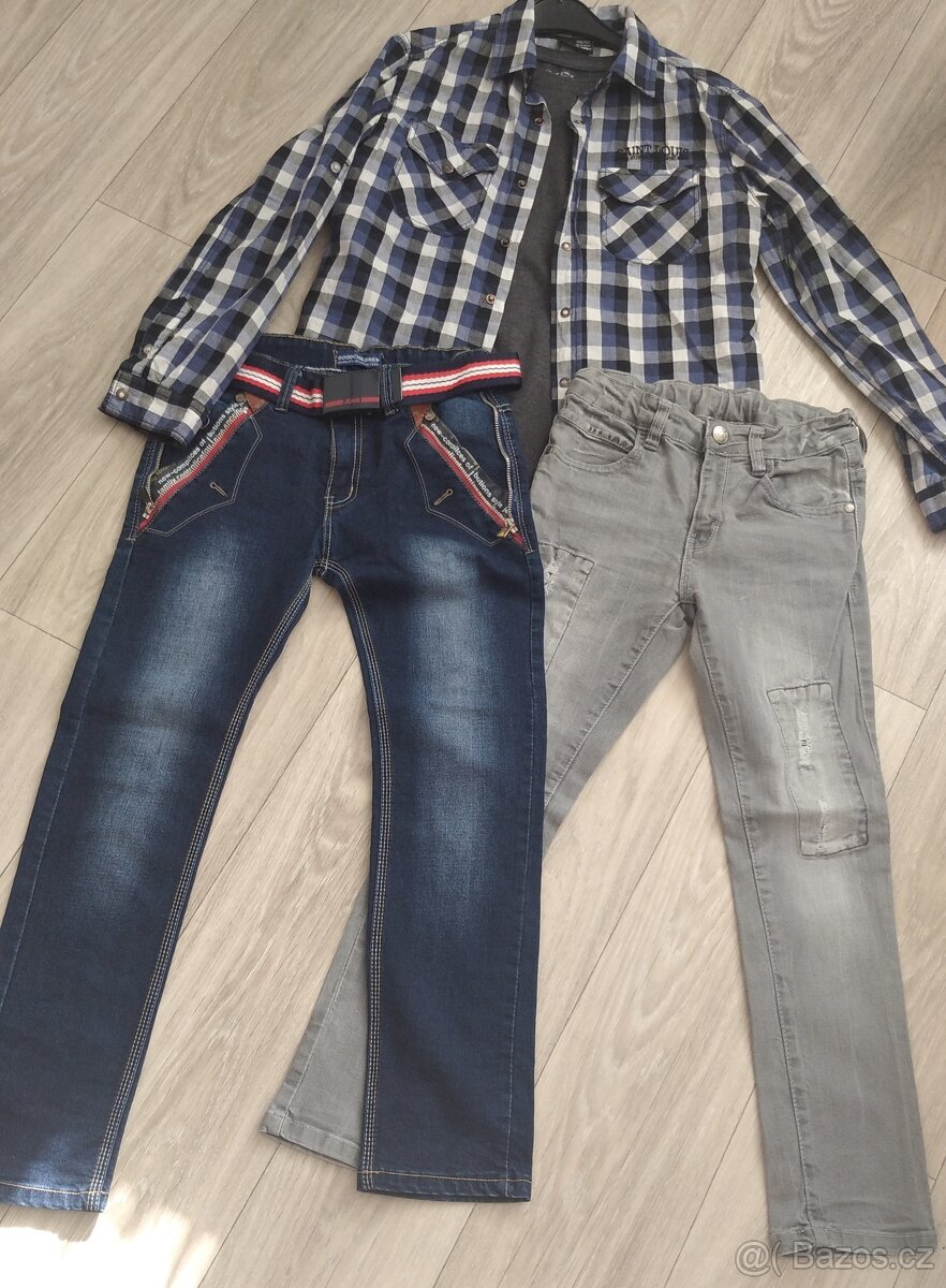 2x rifle vel.134-140+triko+ košile - 3