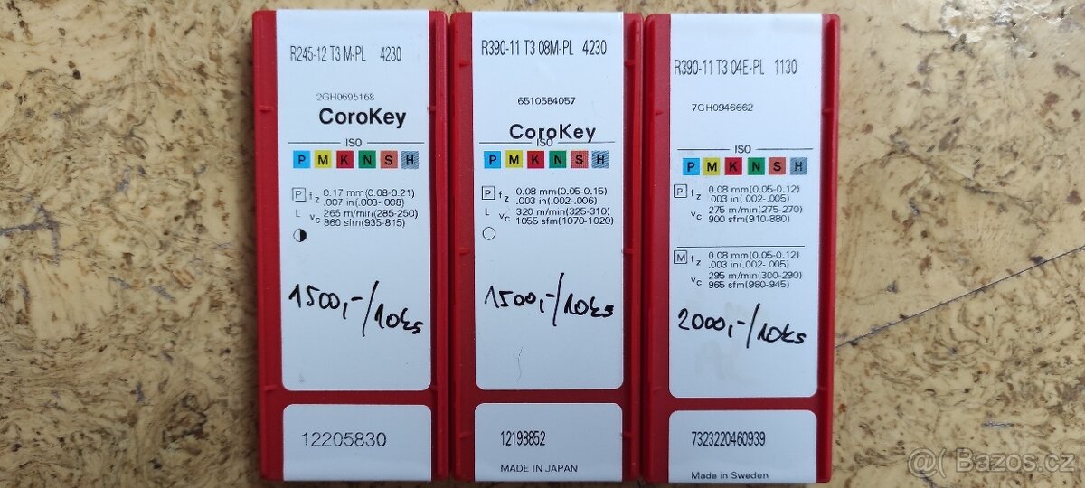 Výměnné břitové destičky - 3