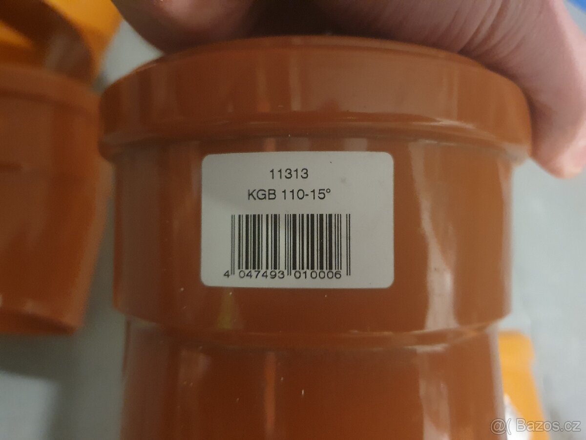 KG trubky a kolena – průměr 110 mm (nové) - 3