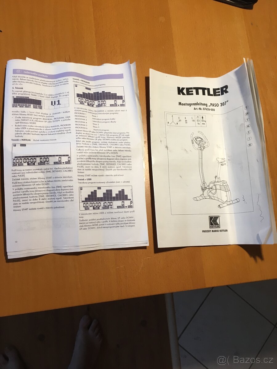 Magneticky rotoped KETTLER - 3