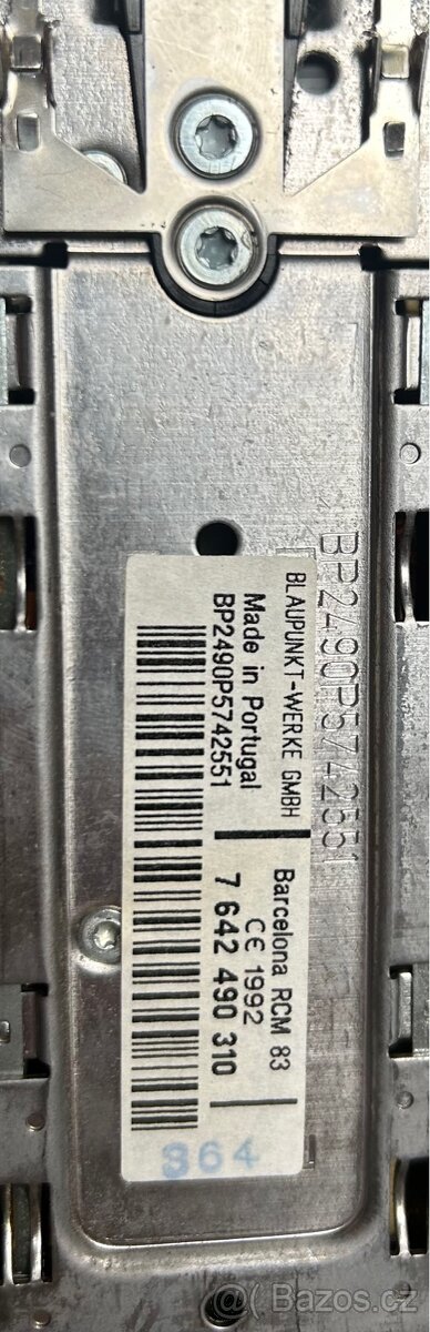 Autorádio Blaupunkt Barcelona RCM 83 + CD měnič - 3