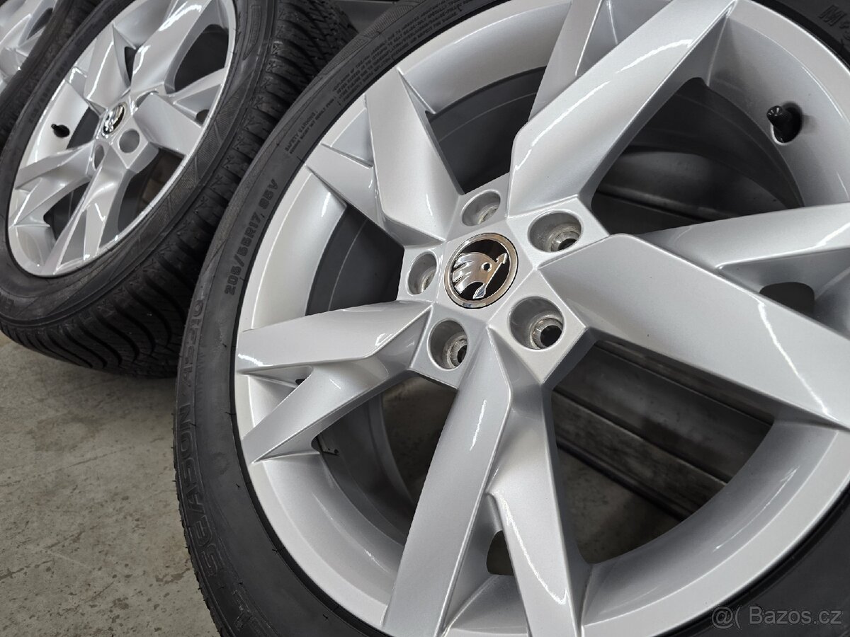 ❄️Zimní sada alu kol Škoda Octavia 4 r17❗❗❗ - 3