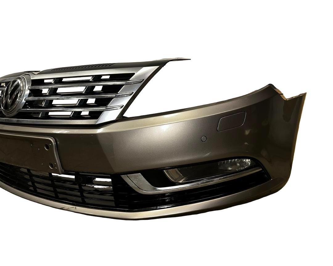 Přední nárazník hnědá metalíza LC8Y VW Passat CC FL 2013 - 3