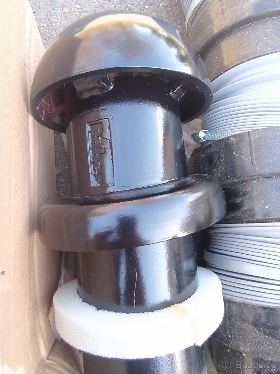 Odvětrávací komínky Roben piemont glazura černá - 3