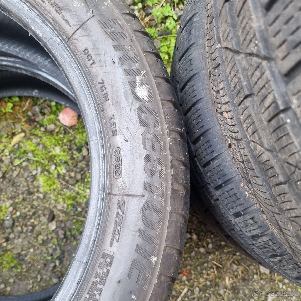 Zimní 2ks Bridgestone Run flat 225/50/18 - 3