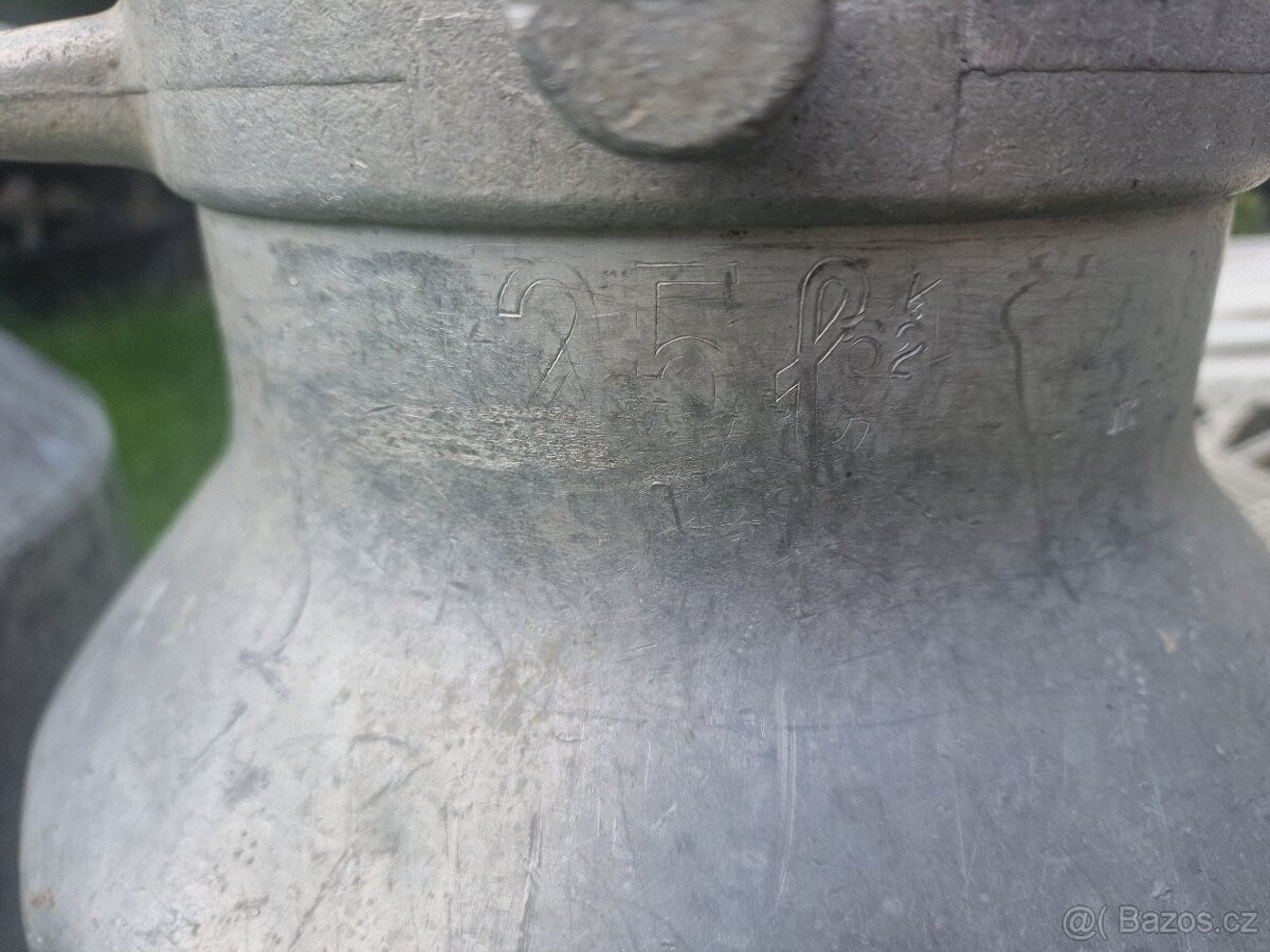 Hliníkové konve na mléko - 3