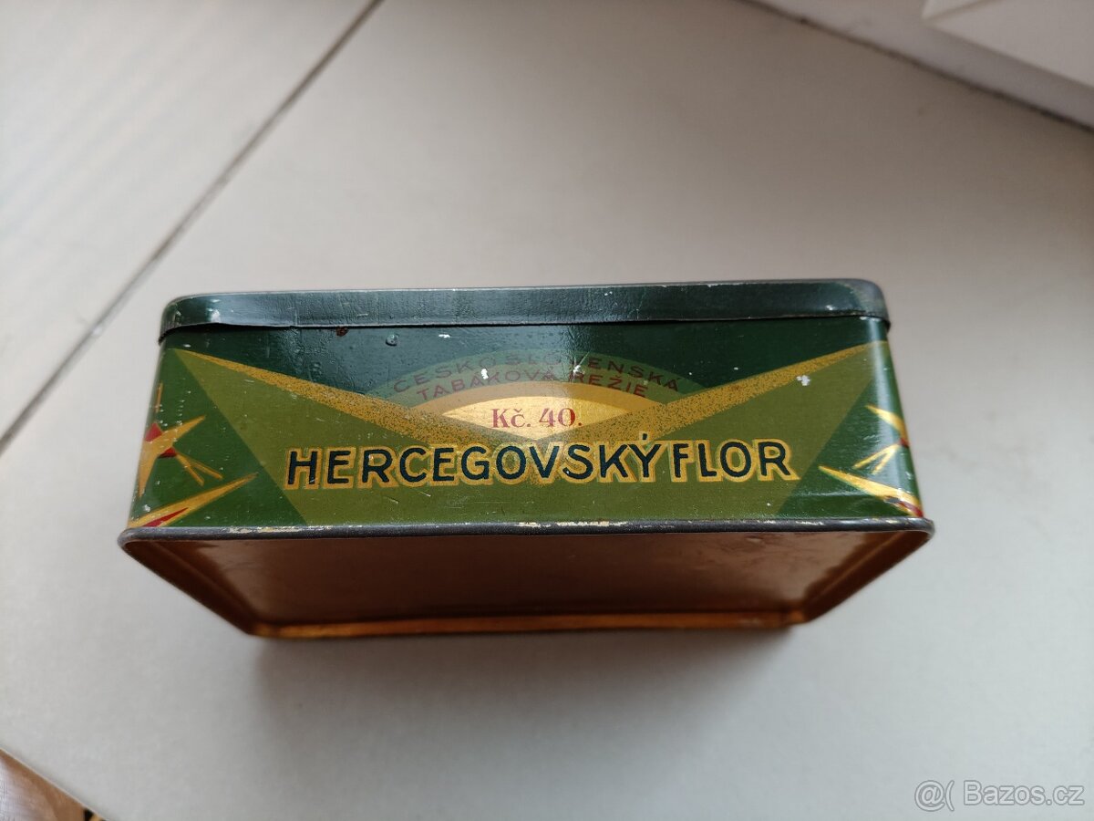 Plechová krabička Hercegovský flor - 3