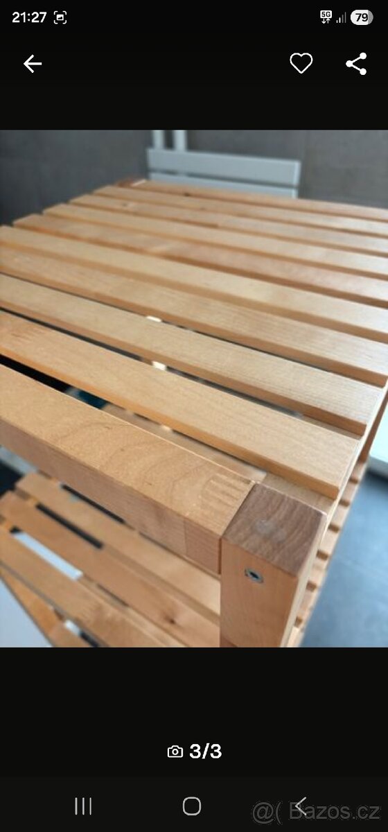 BAMBUSOVÝ REGÁL IKEA - 3