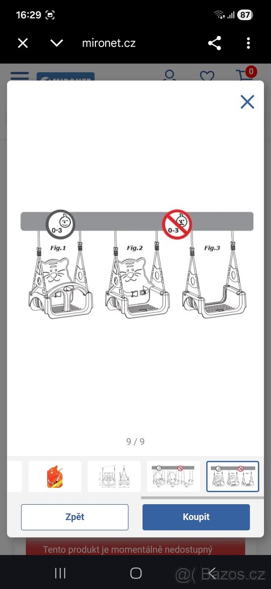 Dětská houpačka - 3