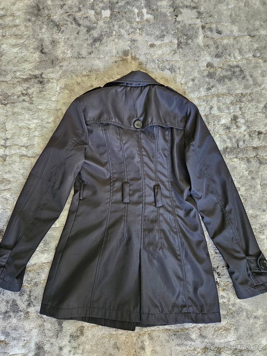 Dámský černý kabát - 3