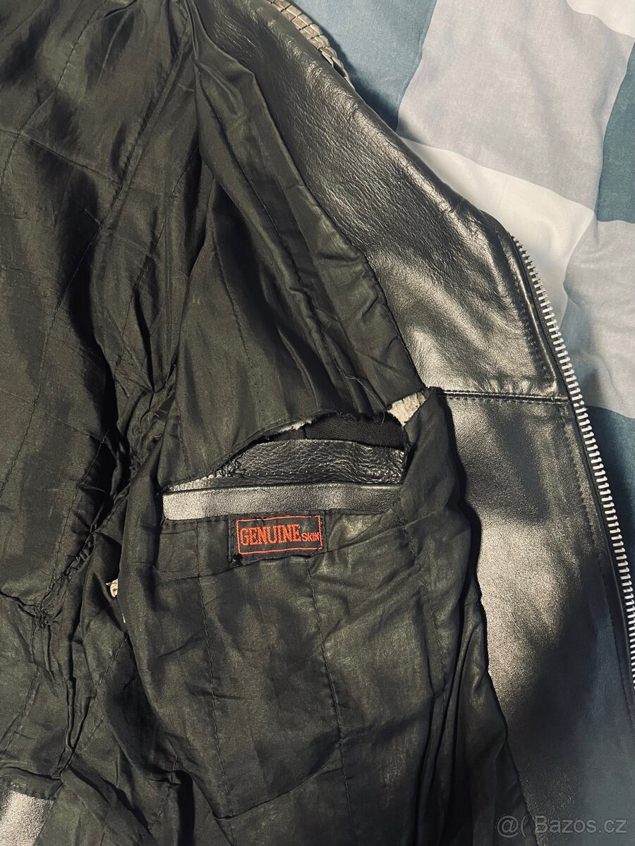 Kožená bunda křivák - 3