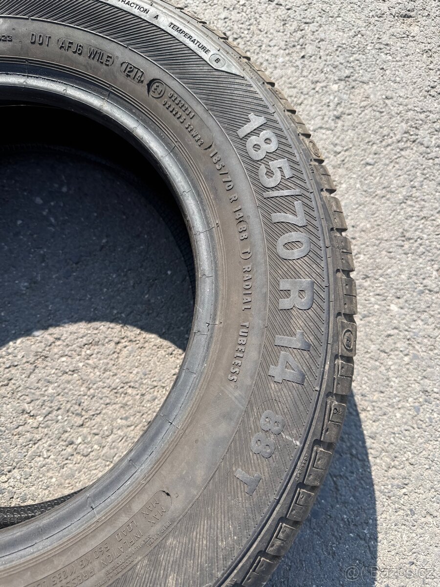 Prodám 185/70/14 - 3