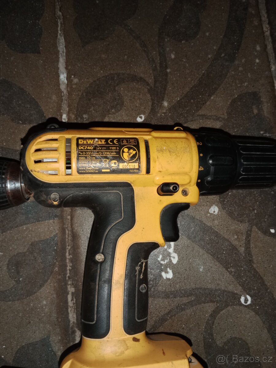 Aku vrtačky značky DeWALT - 3