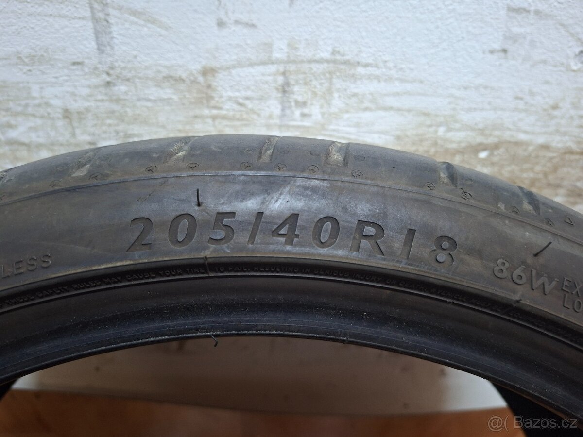 Letní pneu 205/40/18 Dunlop - 3