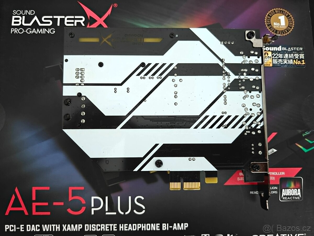 Zvuková karta Sound BlasterX AE-5 plus - 3