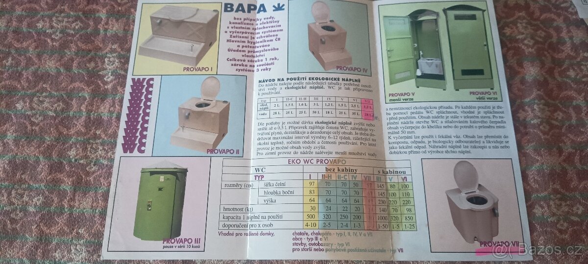 Biologické WC místo kadibudky na chalupu - 3