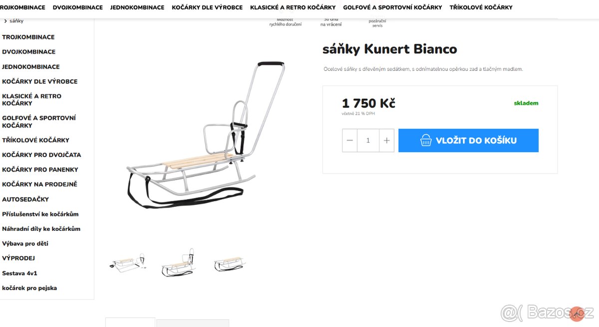 Detské sanky pre najmenších - 3