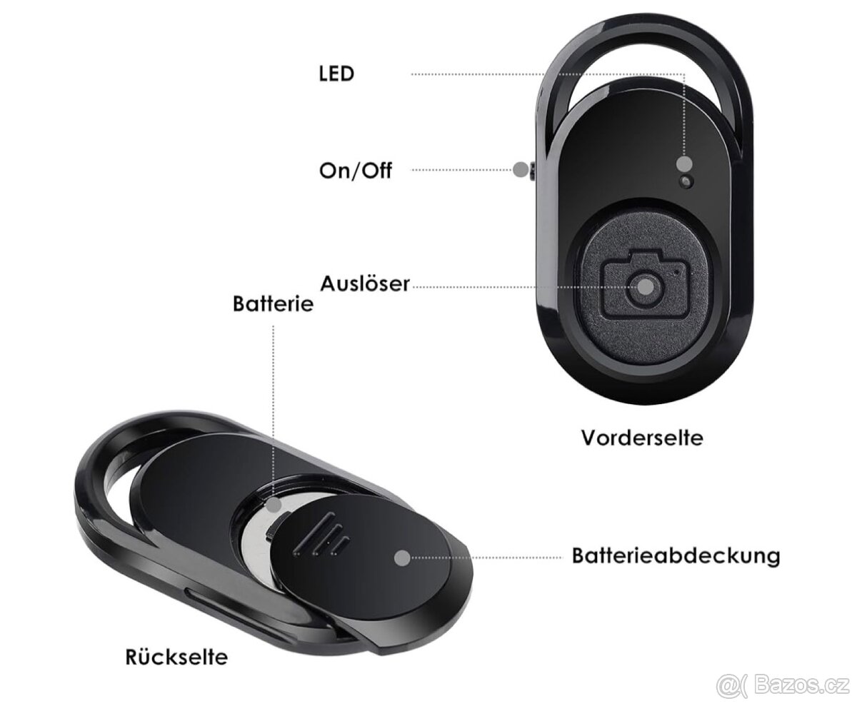 Bluetooth dálkové ovládání - samospoušť fotoaparátu - 3