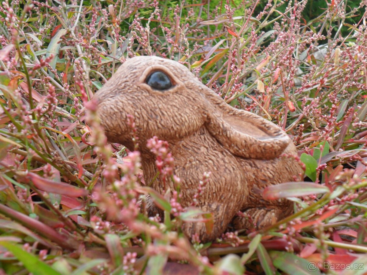 Zahradní dekorace -zajíček, zajíc malý, králíček - 3