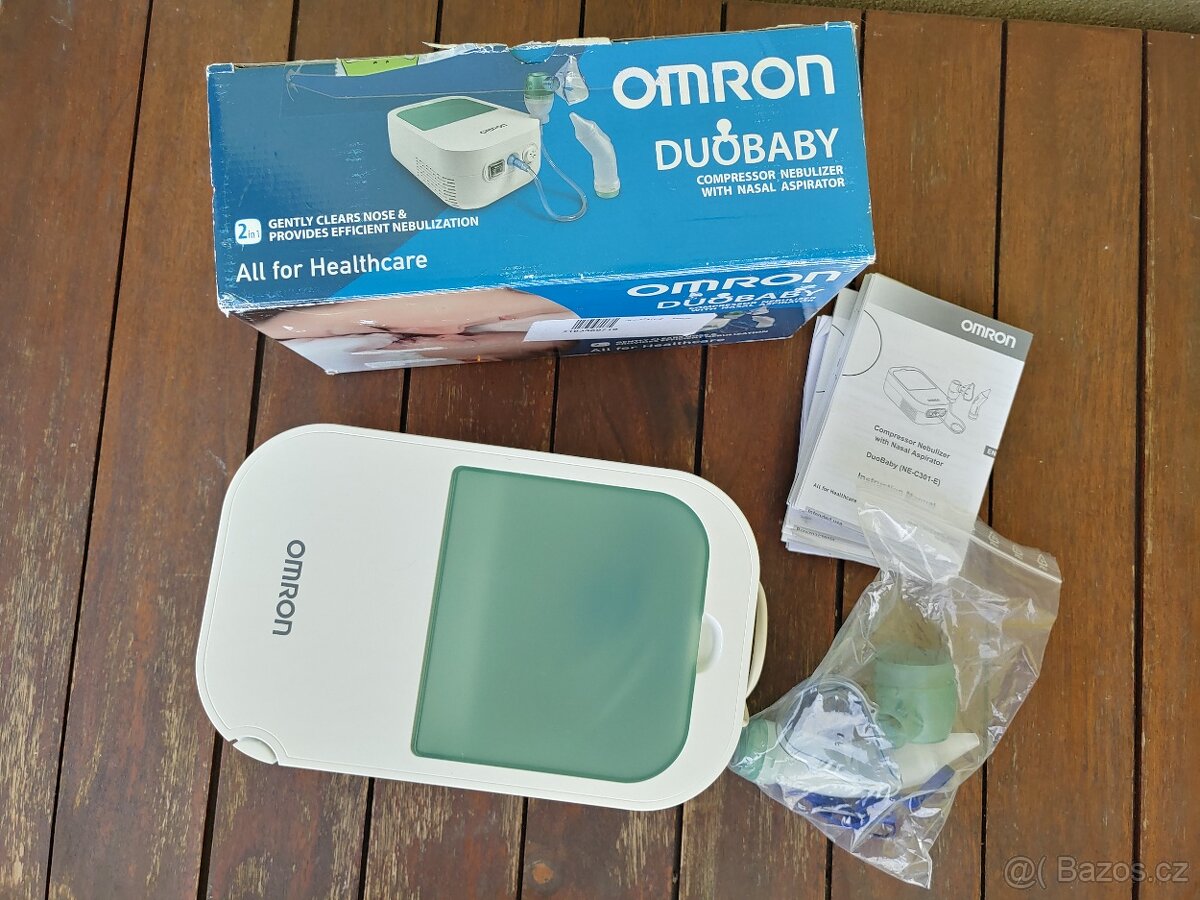 OMRON DuoBaby inhalátor s nosní odsávačkou - 3