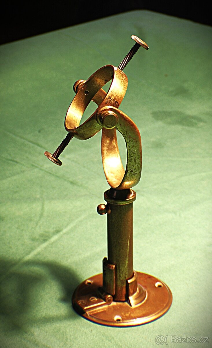 LODNÍ MOSAZNÝ DRŽÁK RV.: CCA 1840-1870 NAVY - 3