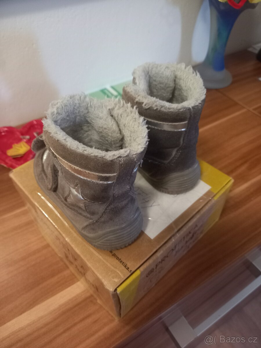 Dětské boty zimni Protetika LINET GREY - 3
