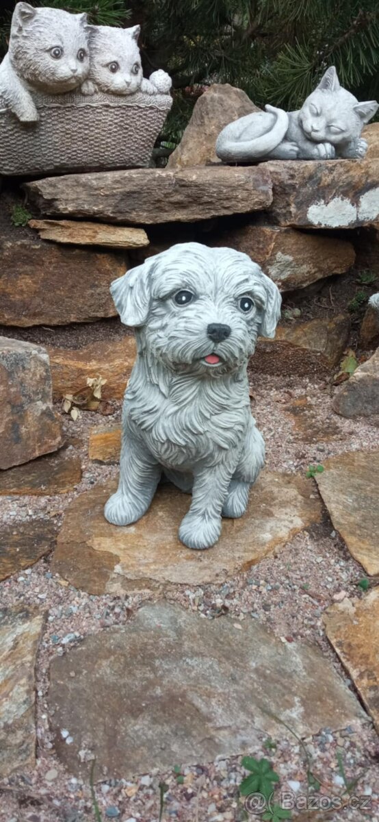 Zahradní dekorace- Pejsek - 3