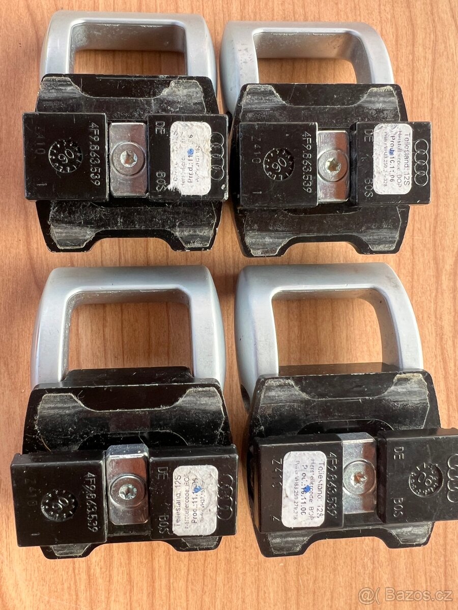 Sada uchytnych ok kufr Audi A6 C6 Avant - 3